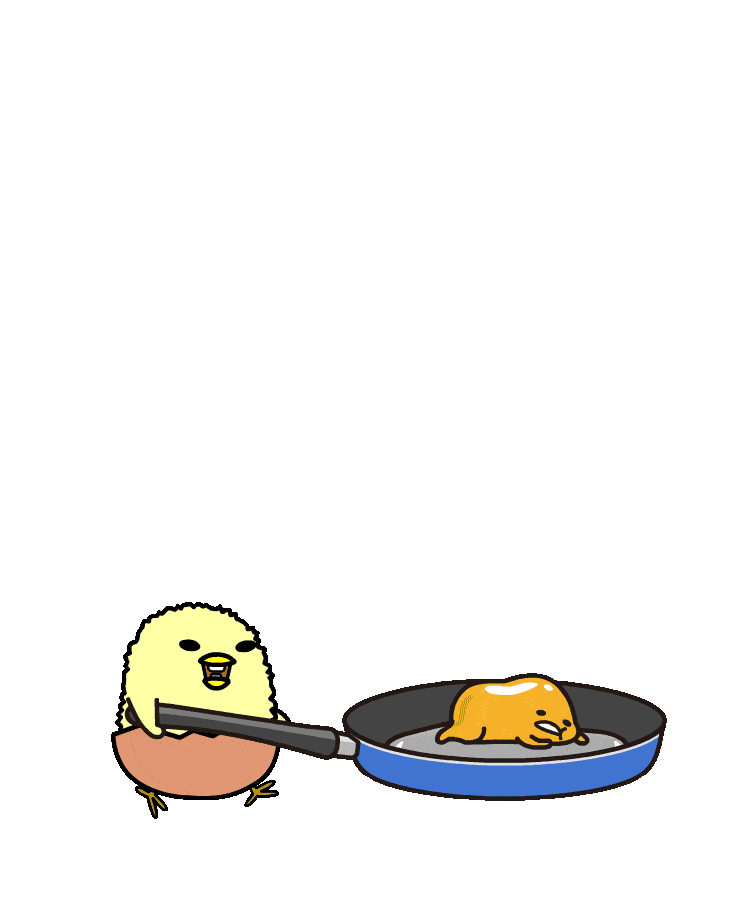 フライパン　ぐでたま アニメーション